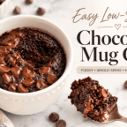 Easy Low-Sugar Chocolate Mug Cake